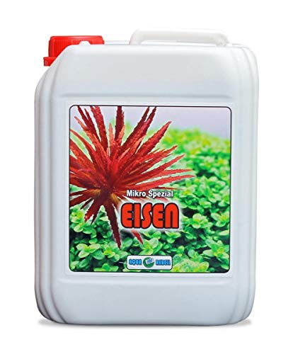 Aqua Rebell ® Mikro Spezial Eisen (Fe) Dünger - 5 Literflasche - optimale Versorgung für Ihre Aquarium Wasserpflanzen - Aquarium Dünger speziell für Wasserpflanzen entworfen von Aqua Rebell