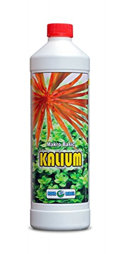 Aqua Rebell ® Makro Basic Kalium Dünger - 1 Literflasche - optimale Versorgung für Ihre Aquarium Wasserpflanzen - Aquarium Dünger speziell für Wasserpflanzen entworfen von Aqua Rebell