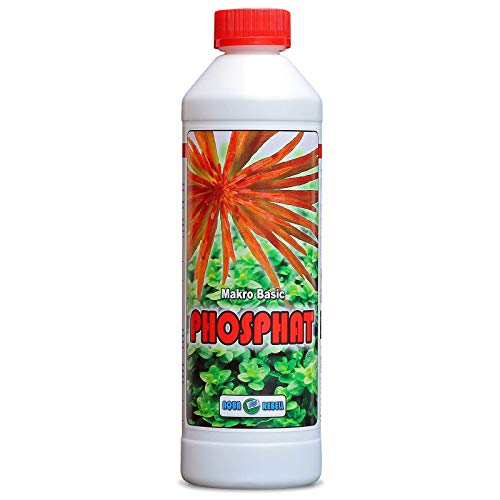 Aqua Rebell ® Makro Basic Phosphat Dünger - 0,5 Literflasche - optimale Versorgung für Ihre Aquarium Wasserpflanzen - Aquarium Dünger speziell für Wasserpflanzen entworfen von Aqua Rebell