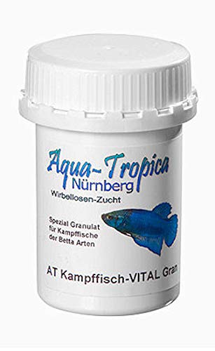 Aqua-Tropica ATF-108 Kampffisch-VITAL Gran - Spezial Softgranulat für Kampffische, Betta von Aqua-Tropica
