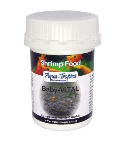 Aqua-Tropica Baby-VITAL - Aufzuchtfutter für Zwerggarnelen, 35 g von Aqua-Tropica