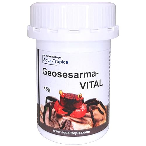 Aqua-Tropica Geosesarma-VITAL - Spezialfutter für Vampirkrabben, 45 g von Aqua-Tropica