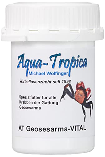 Aqua-Tropica Geosesarma-VITAL - Spezialfutter für Vampirkrabben, 45 g von Aqua-Tropica
