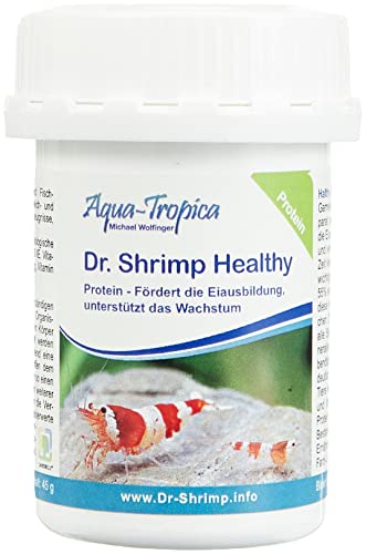 Aqua-Tropica Healthy Protein - Natürliches Proteinfutter für Zwerggarnelen, 45 g von Aqua-Tropica