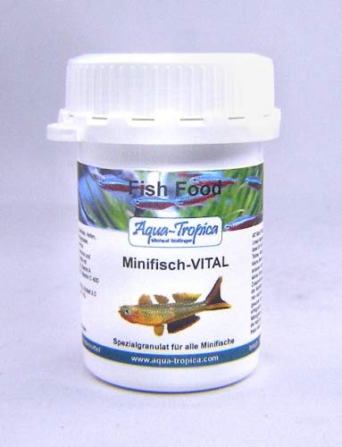 Aqua-Tropica Minifisch-VITAL Gran 30g - Futtergranulat für Jungfische, Minifische Aqua-Tropica Minifisch-VITAL Gran 30g - Futtergranulat für Jungfische, Minifische von Aqua-Tropica