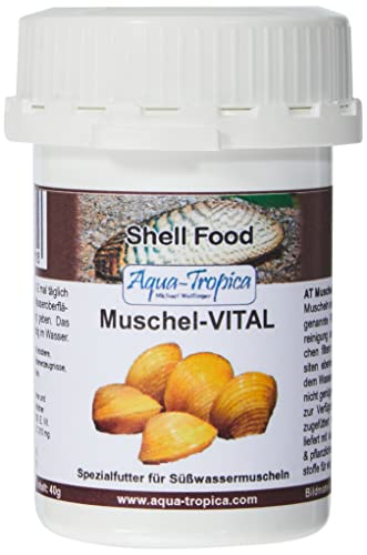 Aqua-Tropica Muschel-VITAL - Futter für alle Süßwassermuscheln, 40 g von Aqua-Tropica