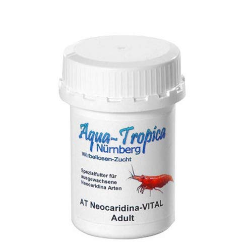 Aqua-Tropica Neocaridina VITAL Adult - Farbfutter für Zwerggarnelen, 45 g von Aqua-Tropica