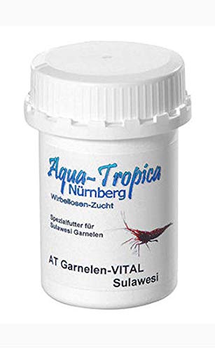 Aqua-Tropica Sulawesi-VITAL Baby - Aufzuchtfutter für Sulawesigarnelen, 35 g von Aqua-Tropica