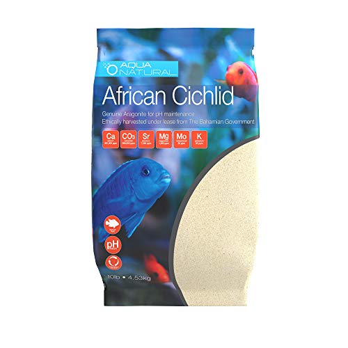 Afrikanischer CICHILD Aragonit Sand für Aquarien, 4,5 kg von Aqua Natural