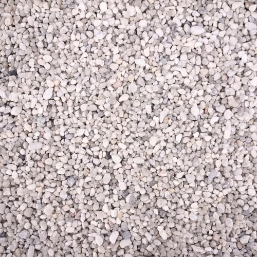 AquaOne Aquarium Kies 20 kg Bodengrund I Aquariumkies Noa mittel 2-5 mm I Premium Qualität I Quarzsand feine Körnung I Deko Aquascaping Dekoration von AquaOne