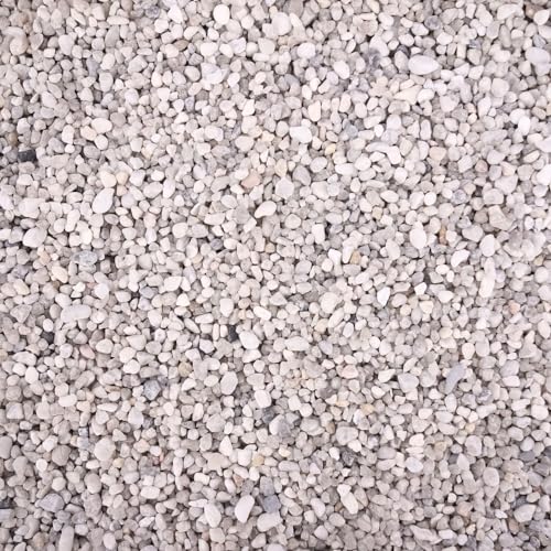 AquaOne Aquarium Kies 20 kg Bodengrund I Aquariumkies Noa mittel 2-5 mm I Premium Qualität I Quarzsand feine Körnung I Deko Aquascaping Dekoration von AquaOne