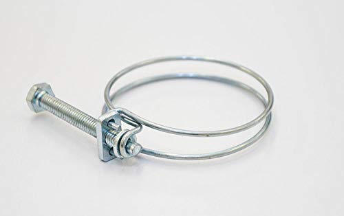 AquaOne Verzinkte Schlauchschelle 47-52mm für 2' Schläuche Schlauchklemme Klemme Teichschlauch Schlauchschelle Tropfsicher von AquaOne