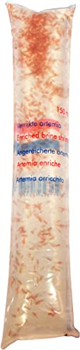 Aquadip Artemia Salinenkrebse 150ml Beutel Versand: Dienstag | Zierfisch Lebendfutter von Aquadip