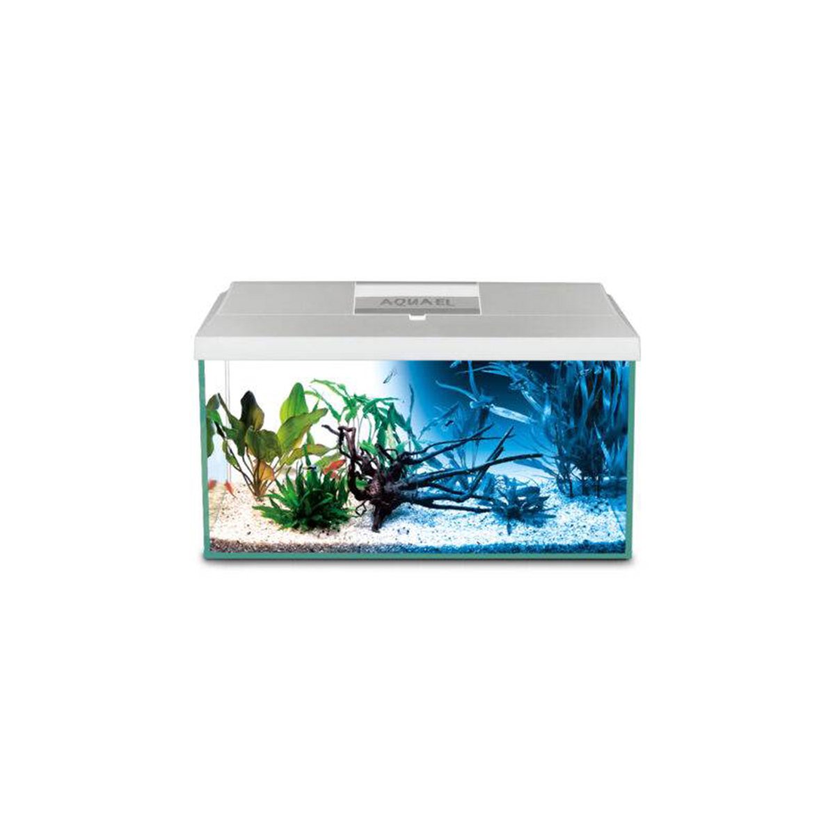 Aquael Aquarienset Leddy Tag & Nacht weiß 2.0 Leddy 60 (54 Liter) von Aquael