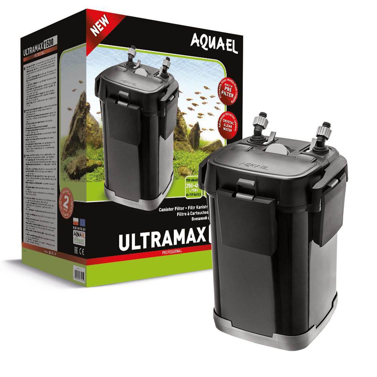 Aquael Filter ULTRAMAX 1500 (16 Watt) von Aquael