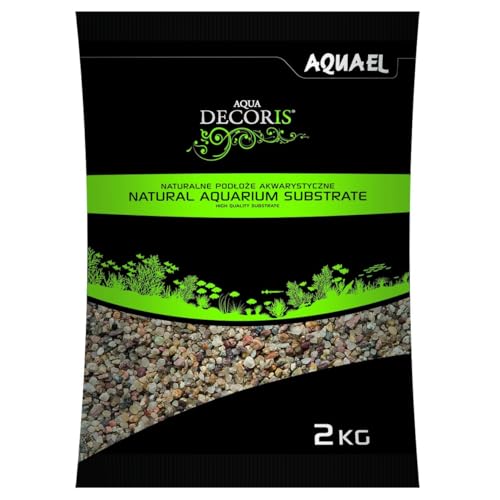 Aquael Kies Natur Mehrfarbig 1,4 – 2 mm-2 kg von Aquael