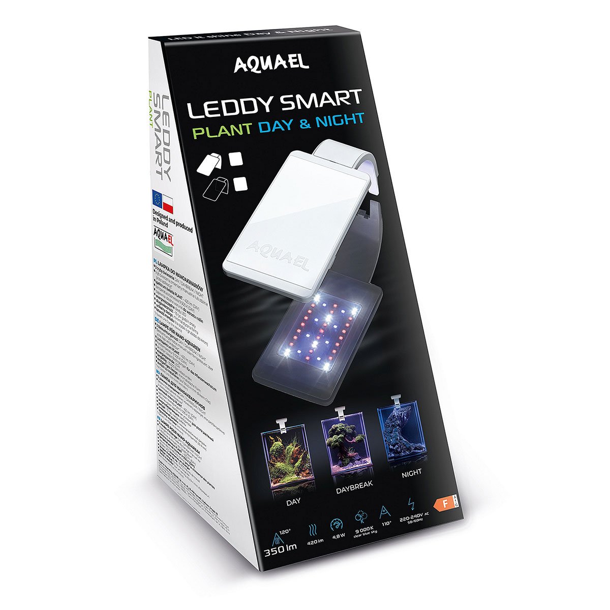 Aquael Leddy Smart 4,8W Plant Tag & Nacht schwarz Aquael Leddy Smart 4,8W Plant Tag & Nacht schwarz von Aquael