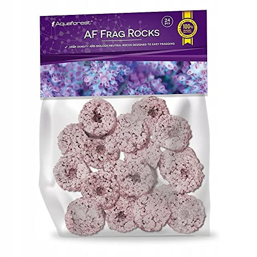Aquaforest AF Frags Rocks Purple (24 Stück) Coral Fragging & Aquascaping Rocks von Aquaforest