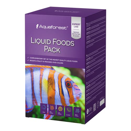 Aquaforest Liquid Foods 4er Pack - je 250ml von Aquaforest