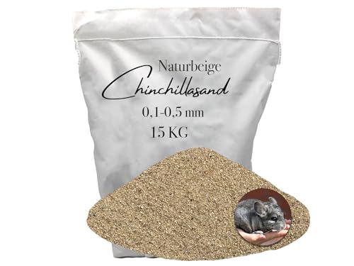 Aquagran 15 kg Chinchillasand Badesand 0,1-0,5 mm hocherhitzt keimfrei samtweich beige umweltfreundlich papierverpackt Aquagran 15 kg Chinchillasand Badesand 0,1-0,5 mm hocherhitzt keimfrei samtweich beige umweltfreundlich papierverpackt von Aquagran