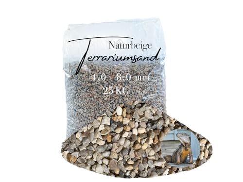 Aquagran 25 kg Terrariensand Terrariumsand Terrarienkies beige Ocker 4,0-8,0 mm Aquagran 25 kg Terrariensand Terrariumsand Terrarienkies beige Ocker 4,0-8,0 mm von Aquagran