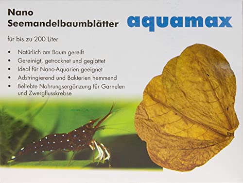 aquamax Nano - Seemandelbaumblätter (aquamax Terminalia Catappa Leaves) von Aquamax