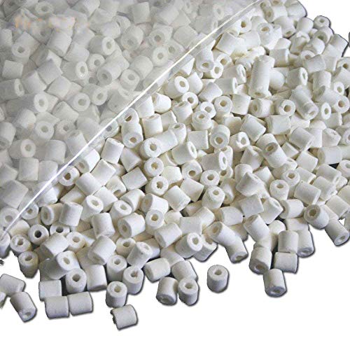 Aquapapa 4,5 kg in Reißverschlussbeutel Bio-Keramikringe Aquarium Filtermedien (4,5 kg) von Aquapapa