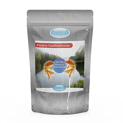 AQUARIS Premium Futter für Gold Fische trüben Nicht das Wasser und enthalten viele Nährstoffe mit nützlichen Elementen und leicht verdaulich 3 kg / 3 mm von Aquaris
