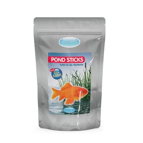 AQUARIS Pond Sticks für Teichfische 560g / 7 L - sind schwimmfähig und trüben Nicht das Teichwasser und enthalten Fett, Spurenelemente und Ballaststoffe von AQUARIS