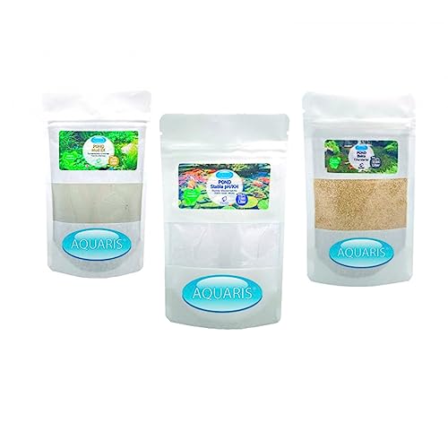 Aquaris Teichpflege Sparset 550 g für klaren und gesunden Teich - Natürliche Teichreinigung für Fische und Pflanzen Aquaris Teichpflege Sparset 550 g für klaren und gesunden Teich - Natürliche Teichreinigung für Fische und Pflanzen von Aquaris