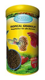Aquaris Tropical Granulat Zierfischfutter - 250 ml. Hauptfutter für Tropische Zierfische. Fischfutter Granulat Aquarium fördert Farbenpracht, Wachstum und Immunsystem. Aquaris Tropical Granulat Zierfischfutter - 250 ml. Hauptfutter für Tropische Zierfische. Fischfutter Granulat Aquarium fördert Farbenpracht, Wachstum und Immunsystem. von Aquaris