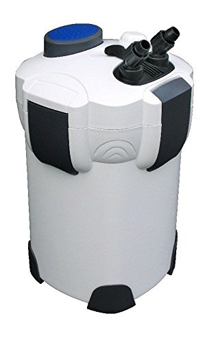 AquaOne Aquarium Außenfilter HW-302 1000 L/h I Hochwertiger Filter für Aquarien bis 400 Liter I Pumpe mit Filtermedien für Süßwasser und Meerwasser Becken von AquaOne