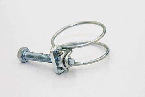 AquaOne Verzinkte Schlauchschelle 24-28mm für 1' Schläuche Schlauchklemme Klemme Teichschlauch Schlauchschelle Tropfsicher von AquaOne
