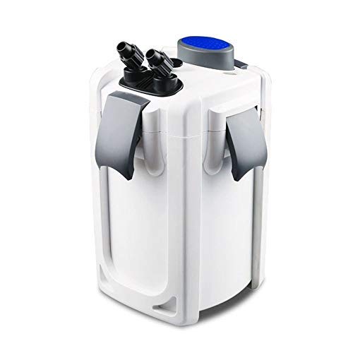 AquaOne Aquarium Außenfilter HW-703A 1400 L/h I Hochwertiger Filter für Aquarien bis 700 Liter I Pumpe mit Filtermedien für Süßwasser und Meerwasser Becken von AquaOne