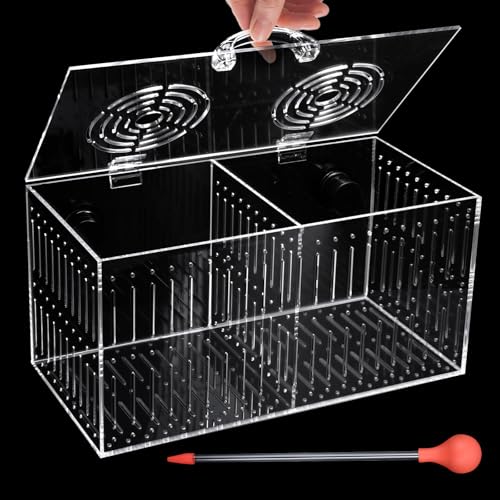 Magnetaklimatisierungsbox für Salzwasserfische Quarantäne Aquarium Isolationsbox für Aquarienfische Anemone Riff Koralle von Aquarium Choice