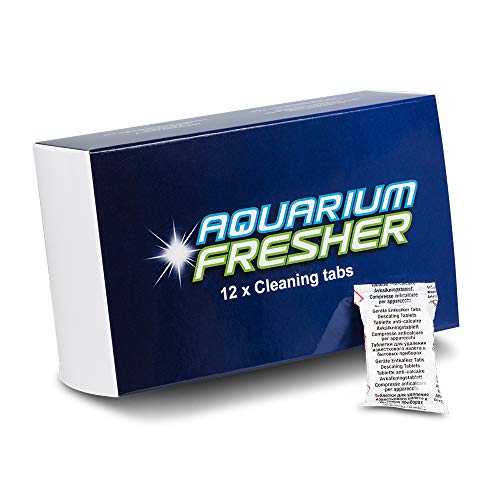 AquariumFresher 12 STK. Entkalker-Tabs | Jahresvorrat | Reinigungstabs für die monatliche Basis-Reinigung | pro Aqua von aquariumfresher.com