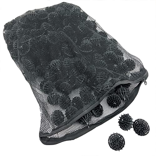 Aquarium Masters 300 Stück 3,8 cm große Bio-Kugel-Filtermedien – inklusive 45,7 x 35,6 cm Netztasche mit leicht zugänglichem Reißverschluss – perfekte Bio-Bälle für Teichfiltermedien Aquarium Masters 300 Stück 3,8 cm große Bio-Kugel-Filtermedien – inklusive 45,7 x 35,6 cm Netztasche mit leicht zugänglichem Reißverschluss – perfekte Bio-Bälle für Teichfiltermedien von Aquarium Masters