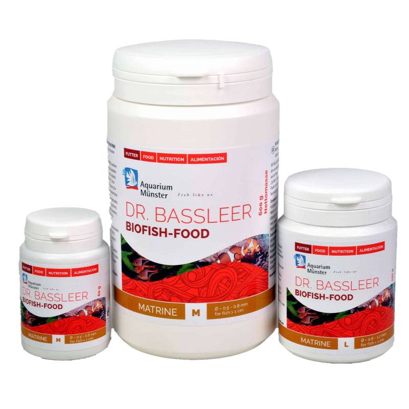 Aquarium Münster DR. BASSLEER BIOFISH FOOD MATRINE L 60g von Aquarium Münster