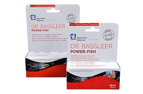 Aquarium Münster - Dr. BASSLEER - Power-Fish Vitaminspray für gesunde, Vitale Fische - 20ml - für Süss- und Meerwasser geeignet von Aquarium Münster