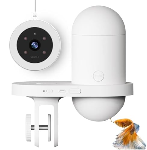 Visual Fish Feeder, Automatischer Fischfutterautomat mit Bedienung über Smartphone-App und Fernüberwachung über Kamera Visual Fish Feeder, Automatischer Fischfutterautomat mit Bedienung über Smartphone-App und Fernüberwachung über Kamera von Aquarium Münster