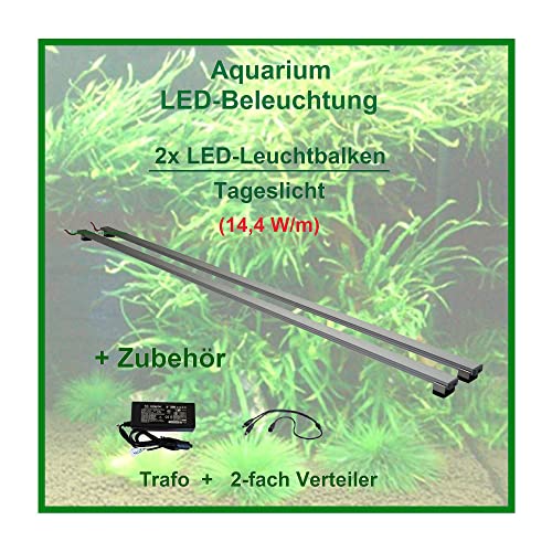 Aquarium LED-Beleuchtung 100 cm, LED-Leuchtbalken für Pflanzenaquarien,LED-Licht von AQUARIUM PLÜDERHAUSEN