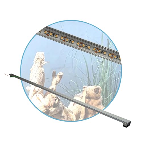 AQUARIUM PLÜDERHAUSEN Terrarium LED Beleuchtung Wüsten Reptilien Pflanzen LED 100 cm Set1 Leuchtbalken von AQUARIUM PLÜDERHAUSEN