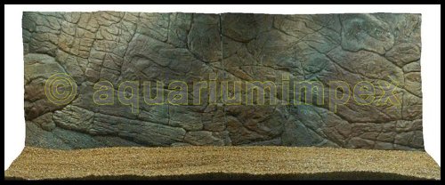 3D Aquarium Rückwand 150x60 Aquariumrückwand Dünn von Robizoo