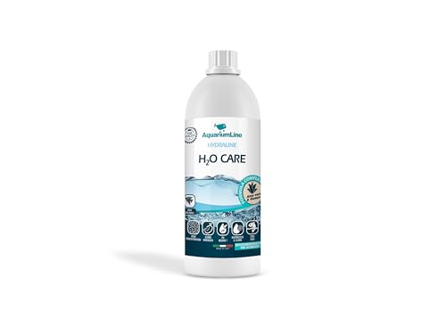 AquariumLine H2O Care – Bioaufbereiter für Süß- und Meerwasseraquarien – neutralisiert Chlor, Schwermetalle – stabilisiert pH-Wert und schützt Fische und Wirbeltiere (500 ml) von Aquariumline