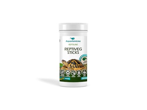 AquariumLine Reptiveg Sticks - Grundfutter für Landschildkröten und pflanzenfressende Reptilien, verschiedene Größen (1000 ml/200 g) von Aquariumline