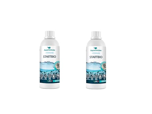 AquariumLine Start Bio – Bakterienaktivator Konzentrat für Süß- und Meerwasseraquarien – Bioaufbereiter für Filterstarter und kristallines Wasser, 250 ml, 2 Stück AquariumLine Start Bio – Bakterienaktivator Konzentrat für Süß- und Meerwasseraquarien – Bioaufbereiter für Filterstarter und kristallines Wasser, 250 ml, 2 Stück von Aquariumline