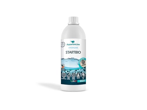 AquariumLine Start Bio – bakterieller Aktivator Konzentrat für Süß- und Meerwasseraquarien – Bioaufbereiter für Filter- und kristallines Wasser (500 ml) von Aquariumline