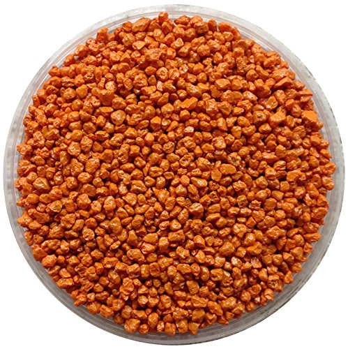 Aquariumpflanzen.net 5kg Farbkies orange, Körnung 2-3mm, Aquarienkies, Bodengrund Aquariumpflanzen.net 5kg Farbkies orange, Körnung 2-3mm, Aquarienkies, Bodengrund von Aquariumpflanzen.net