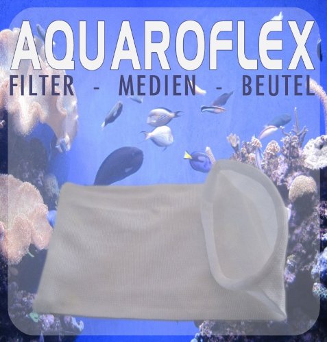 Aquaroflex 10 Filtermedienbeutel Netzbeutel Filternetz Filterbeutel 10x30 cm von Aquaroflex