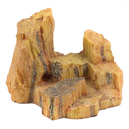 Aquatlantis Aqua Decor Gelber Stein, 16,5 cm, Einheitsgröße, 0,46 kg von Aquatlantis